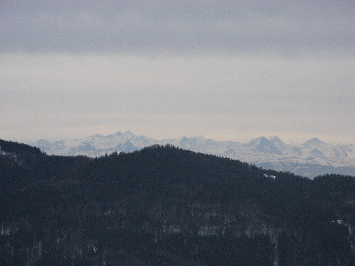Alpen im Jan 2010 von Gersbach B1
